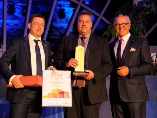 Bild: ImmoConcept Verwaltungsgruppe als "Verwalter des Jahres" ausgezeichnet