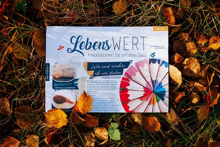 Bild: Die Liborius Verlagsgruppe launcht die neue Zeitschrift LebensWert mit Mehrwert!