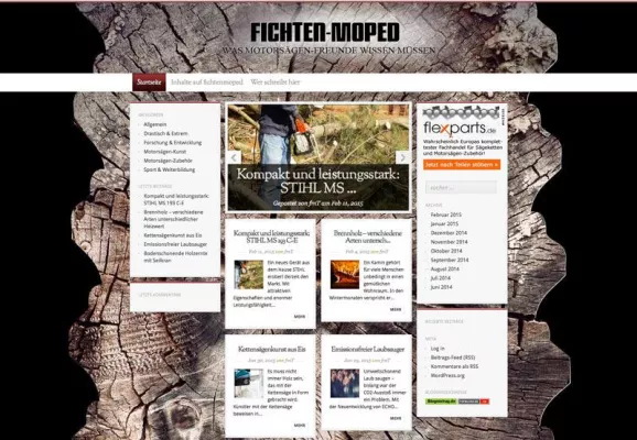 Bild: fichtenmoped: Wissenswertes aus der Motorsägenwelt