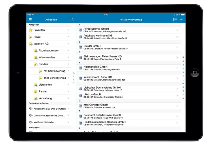 AMTANGEE Mobile: CRM-App für iOS & Android bietet die Kundenkommunikation aus der Jackentasche! Bild: AMTANGEE Mobile: CRM-App für iOS & Android bietet die Kundenkommunikation aus der Jackentasche!