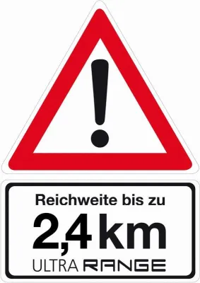 DeTeWe ULTRA RANGE: 8-fache DECT-Reichweite – bis zu 2,4 km Bild: DeTeWe ULTRA RANGE: 8-fache DECT-Reichweite – bis zu 2,4 km