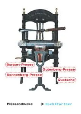 Bild: Handwerk trifft auf Zeitgeist - Pressendrucker zu Gast in junger Galerie