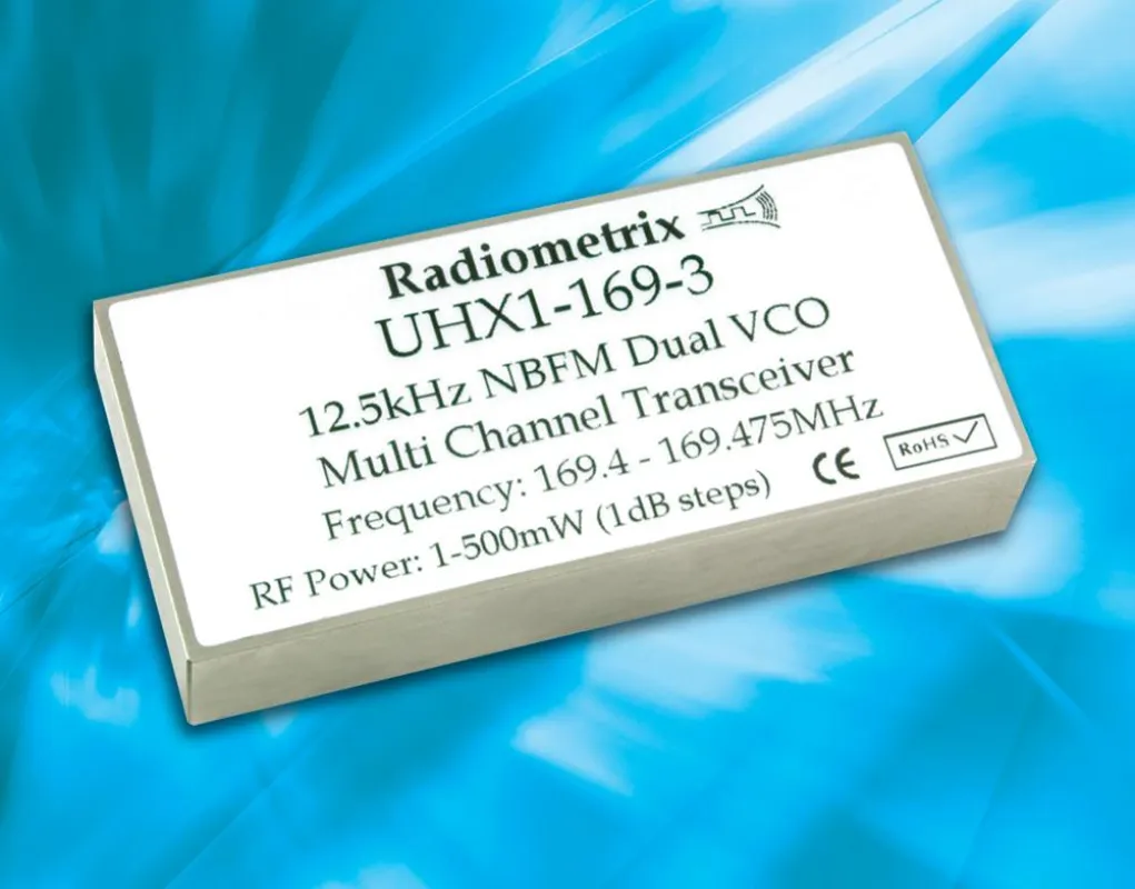 HY-LINE Communication Products - UHX1 169 MHz Transceiver von Radiometrix