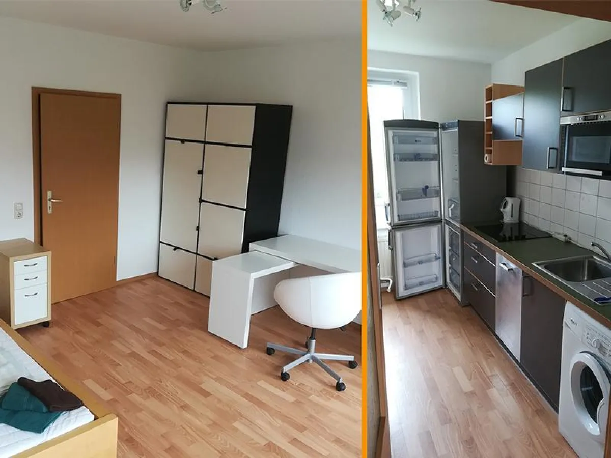 Wohnen, Trainieren, Arbeit finden ? im BTZ Chemnitz gibt es ein Wohnangebot.