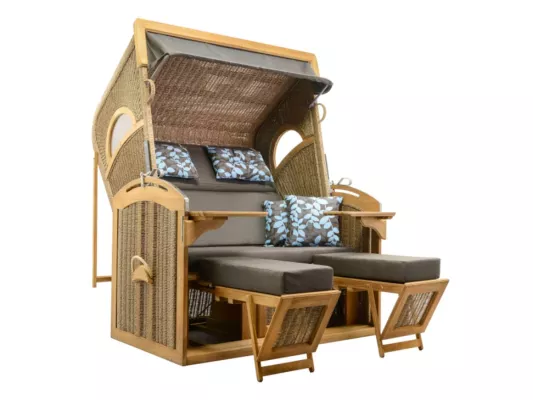 Bild: Strandkorb avanciert zum Garten-Trend 2021!