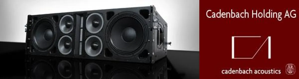 cadenbach acoustics liefert moderne Line-Array-Technologie 