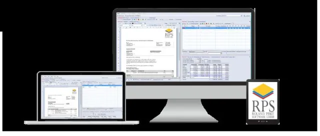 Bild: RPS Roland Piske Software GmbH - OPTIMUS - Rechnung schreiben im neuen Glanz