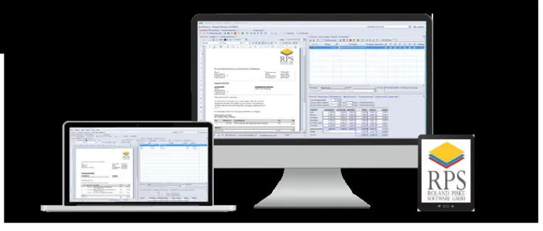 Bild: RPS Roland Piske Software GmbH - OPTIMUS - Rechnung schreiben im neuen Glanz