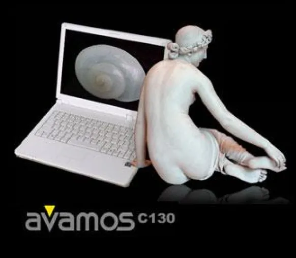 Bild: AVAMOS stellt neues 13\" Edel-Notebook mit CoreDuo Technologie vor