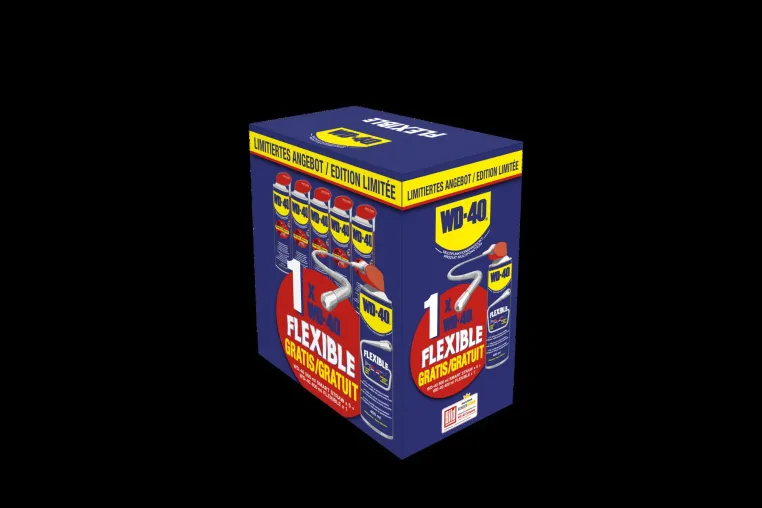 Test erfolgreich bestanden: WD-40® Flexible erreicht Unerreichbares! Bild: Test erfolgreich bestanden: WD-40® Flexible erreicht Unerreichbares!