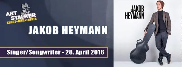 Bild: Jakob Heymann gibt Singer / Songwriter Konzert in Berlin Charlottenburg