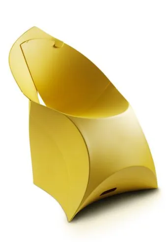 Bild: Die elegante Simplizität des Flux® Chair beruht auf dem Polypropylenkunststoff von SABIC