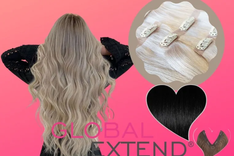 Bild: TAPE-EXTENSIONS aus hochwertigem Echthaar für Ihre Traummähne