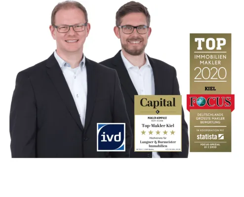 Kompetenz für Kiel: Immobilienmakler Langner & Burmeister Bild: Kompetenz für Kiel: Immobilienmakler Langner & Burmeister