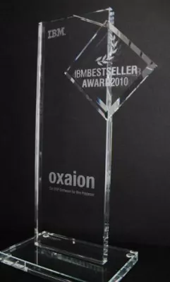 Bild: oxaion ag erhält IBM BestSeller Award 2010