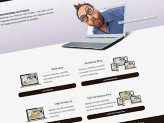 Bild: Kompaktdesign - neuer Onlineshop für Webentwicklung
