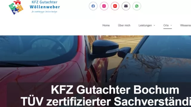 Bild: Ihr Kfz Gutachter Bochum: Wöllenweber - Ihr unabhängiger Sachverständiger