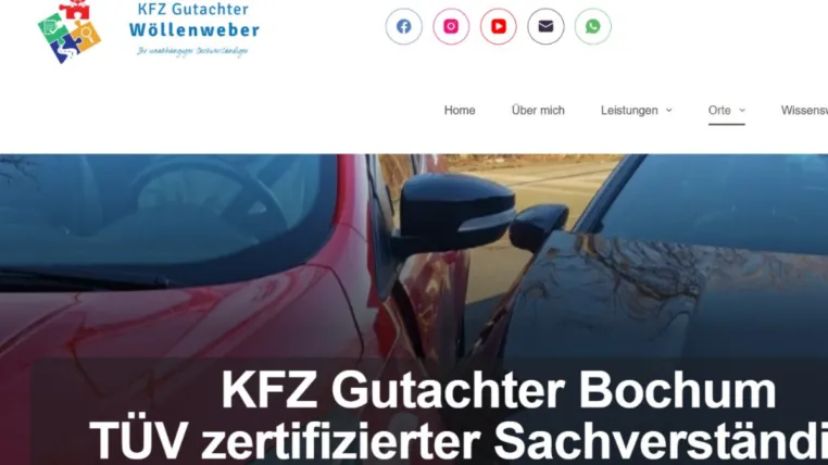 Bild: Ihr Kfz Gutachter Bochum: Wöllenweber - Ihr unabhängiger Sachverständiger