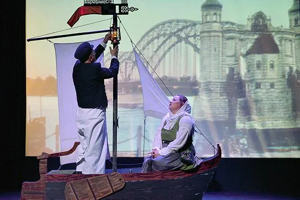 Dittchenbühne spielt „Die Reise nach Tilsit“ Bild: Dittchenbühne spielt „Die Reise nach Tilsit“