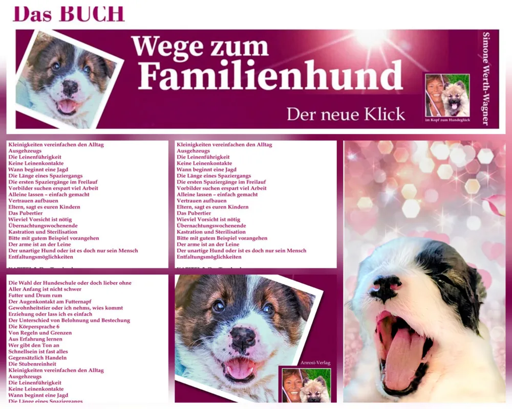 Buch-Welpe-Hund-Sozialisierung-Familienhund-Service dog (© ©Simone Wagner )
