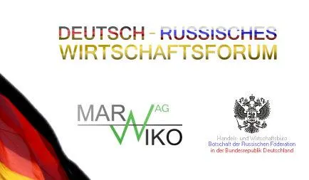 Konsultationen zum MARWIKO Wirtschaftsforum Deutschland-Russische Föderation Bild: Konsultationen zum MARWIKO Wirtschaftsforum Deutschland-Russische Föderation