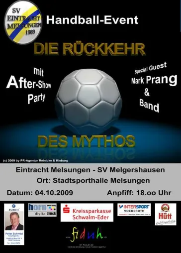 Bild: SV Eintracht Melsungen gewinnt das erstes Saisonspiel
