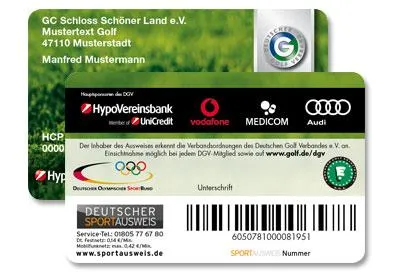 Deutscher Golf Verband kooperiert mit DSA Deutsche Sportausweis GmbH beim Deutschen Sportausweis Bild: Deutscher Golf Verband kooperiert mit DSA Deutsche Sportausweis GmbH beim Deutschen Sportausweis
