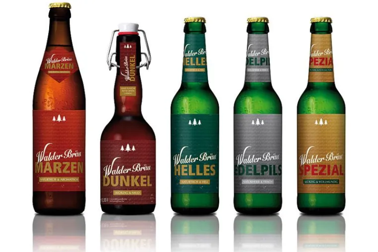 Die Königsegger Walder Bräu AG stellt sich optisch neu auf. Bild: Die Königsegger Walder Bräu AG stellt sich optisch neu auf.