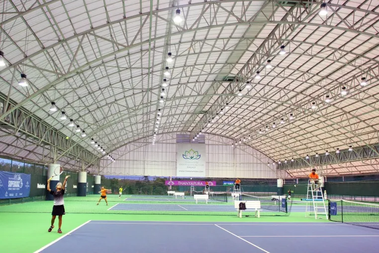 Tennisurlaub im Regenwald Bild: Tennisurlaub im Regenwald