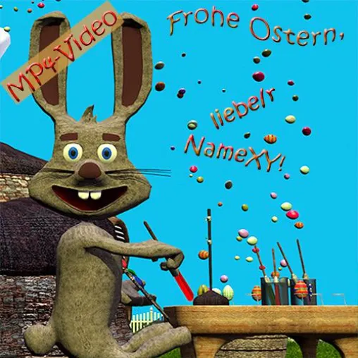 Frohe Ostern, liebe/r ...! - Das lustige, personalisierte Osterlied-Video Bild: Frohe Ostern, liebe/r ...! - Das lustige, personalisierte Osterlied-Video