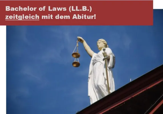 Bild: Bachelor of Laws (LL.B.) zeitgleich mit dem Abitur – Jetzt bis 31.07. ins Schülerstudium einsteigen!