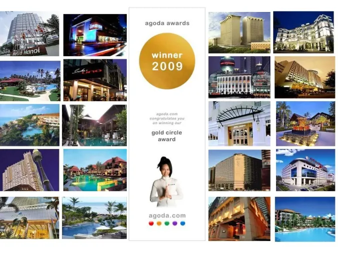 Alles was glänzt ist Gold - Agoda gibt seine 2009 Circle Award Gewinner bekannt Bild: Alles was glänzt ist Gold - Agoda gibt seine 2009 Circle Award Gewinner bekannt