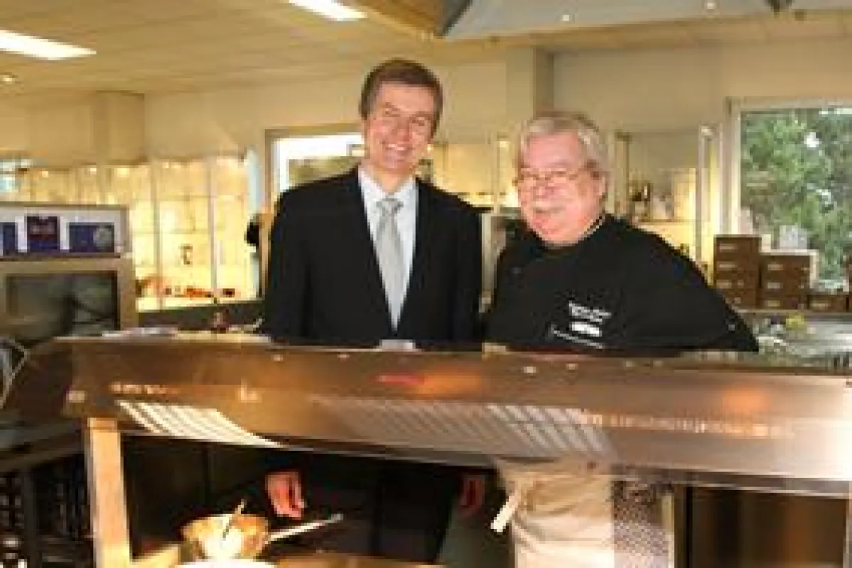 Martin Lacher und Dominique Mosbach