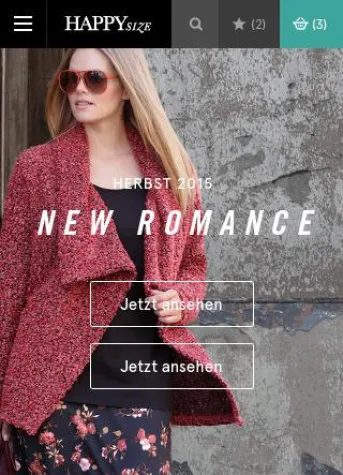 Bild: Happy Size relauncht neuen Onlineshop