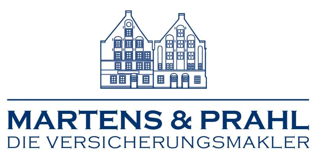 Das Logo der MARTENS & PRAHL-Gruppe zeigt das Stammhaus in Lübeck.