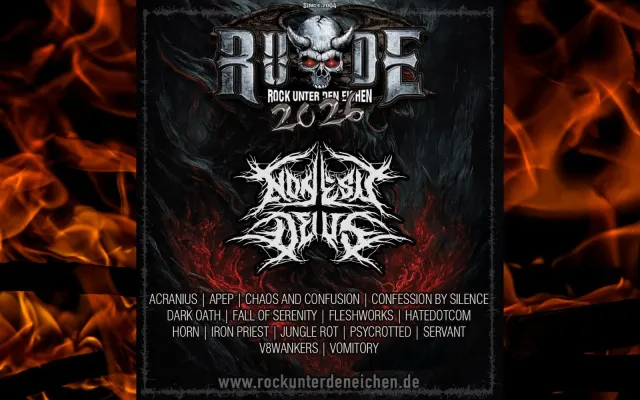 Bild: RUDE 2026: Death und Black Metal – Vomitory und Non Est Deus führen das Line-up an