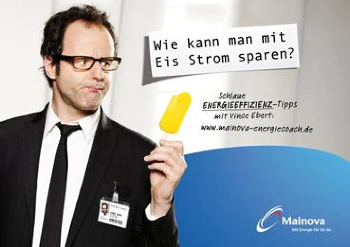 Vince Ebert als Mainova Energie-Coach