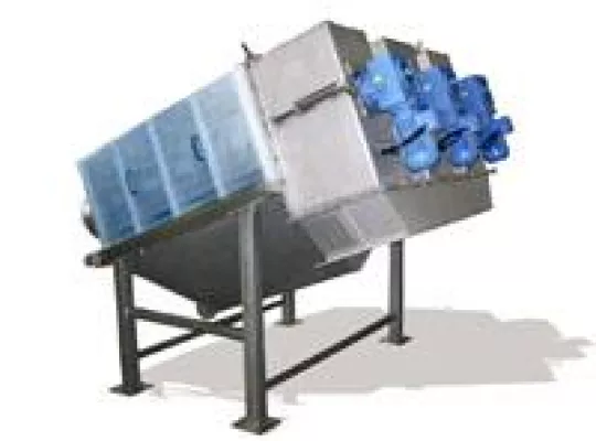 Bild: Selbstreinigend rund um die Uhr - Schneckenpressen für Klärschlamm