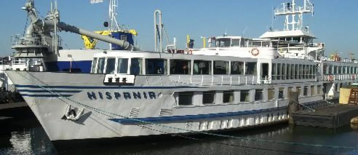 MS Hispania als Hotelschiff