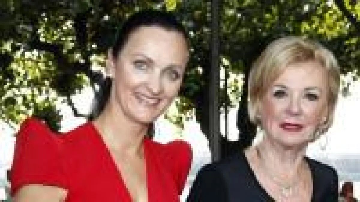 Frauen-Power (v.l.n.r.): Ladies Lunch-Gastgeberin Brita Segger (Society Relations) mit Schirmherrin