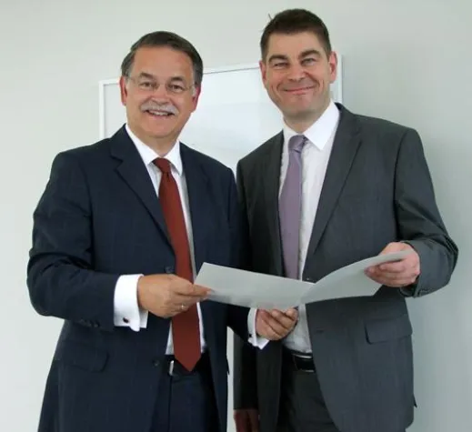 Bild: Mertens zum Professor ernannt