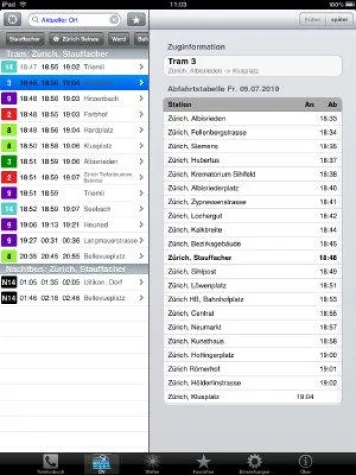 Bild: Die search.ch iApp Version 2 für iPhone und iPad ist da
