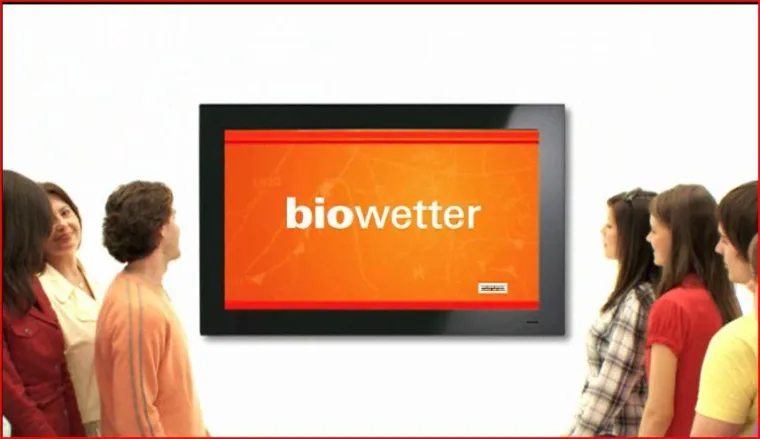 Bild: TV-Wartezimmer sendet in Kooperation mit ratiopharm Bio-Wetter