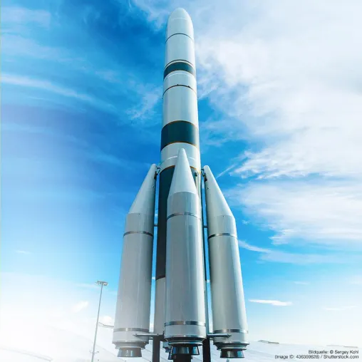 Bild: TRAMEC GmbH aus Gingen liefert Fräsköpfe zur Bearbeitung der Ariane 6