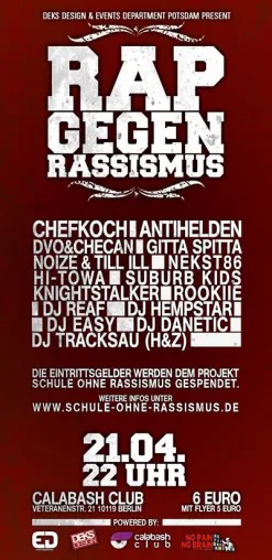 Bild: Berlin setzt ein Zeichen - Rap gegen Rassismus