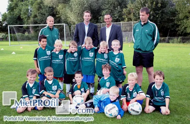 Bild: Kinderfußball beim VfL Lüneburg - Lokales Sponsoring durch MietPROfil