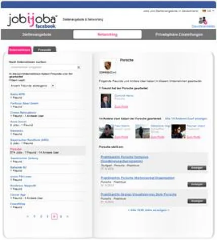 Bild: Stellenangebote & Networking: Jobsuchmaschine JobiJoba launcht Facebook App