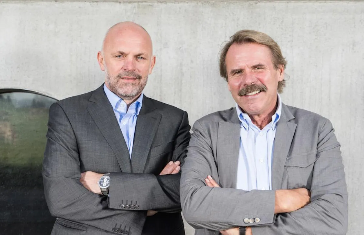 Firmenchef Hermann Rudolph (rechts) zieht sich zurück, Rupert Knollmeier übernimmt.