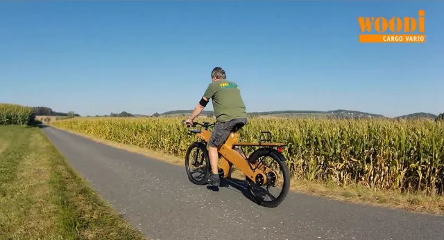 Bild: WOODI - DAS LASTENRAD AUS HOLZ ZUM SELBST BAUEN - Praxistaugliche Hommage an die Draisine - 