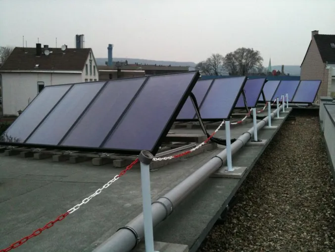 Bild: ca.sa solar - Große Solaranlage bei sozialer Einrichtung gebaut